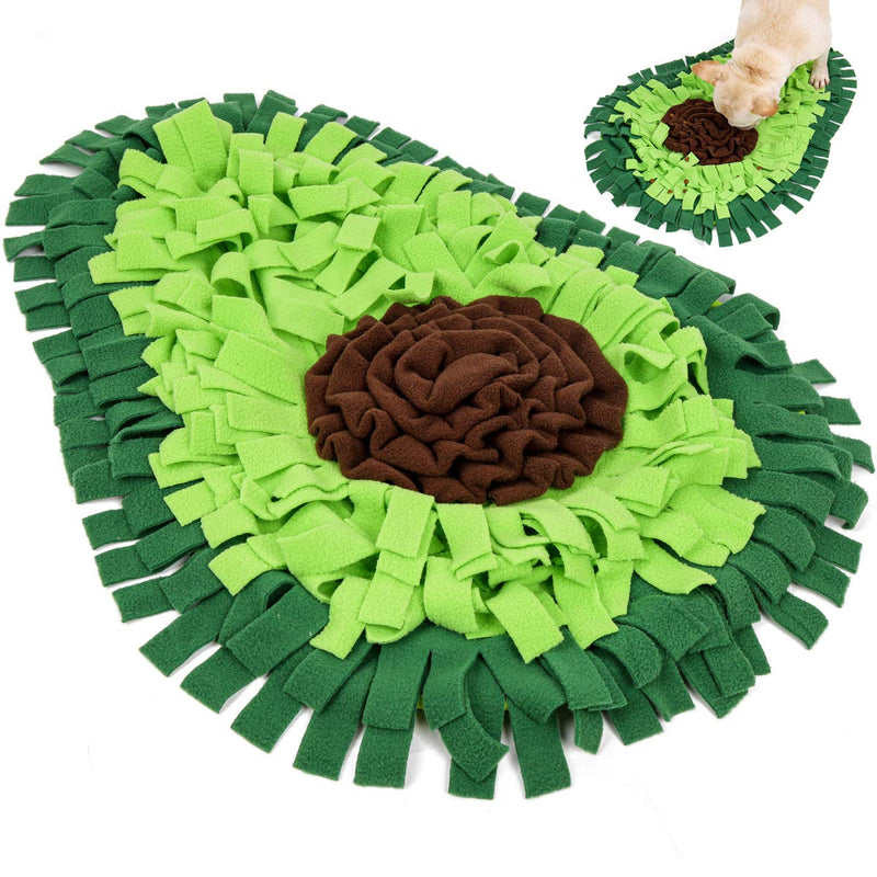 Homrich Dog Snuffle Mat,Pet Dog Feeding Mat Nosework Training Dog Slow Feeding Pad to Ncourages Natural Foraging Skills,Durable Interactive Dog Toys Interactive Food IQ Pet Puzzle Toy Stress Release - PawsPlanet Australia