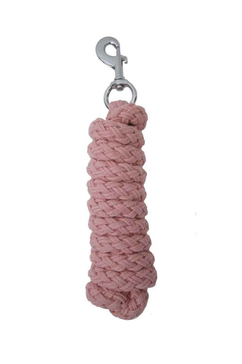 Rhinegold Spiral Weave Leadrope-Pink One Size - PawsPlanet Australia