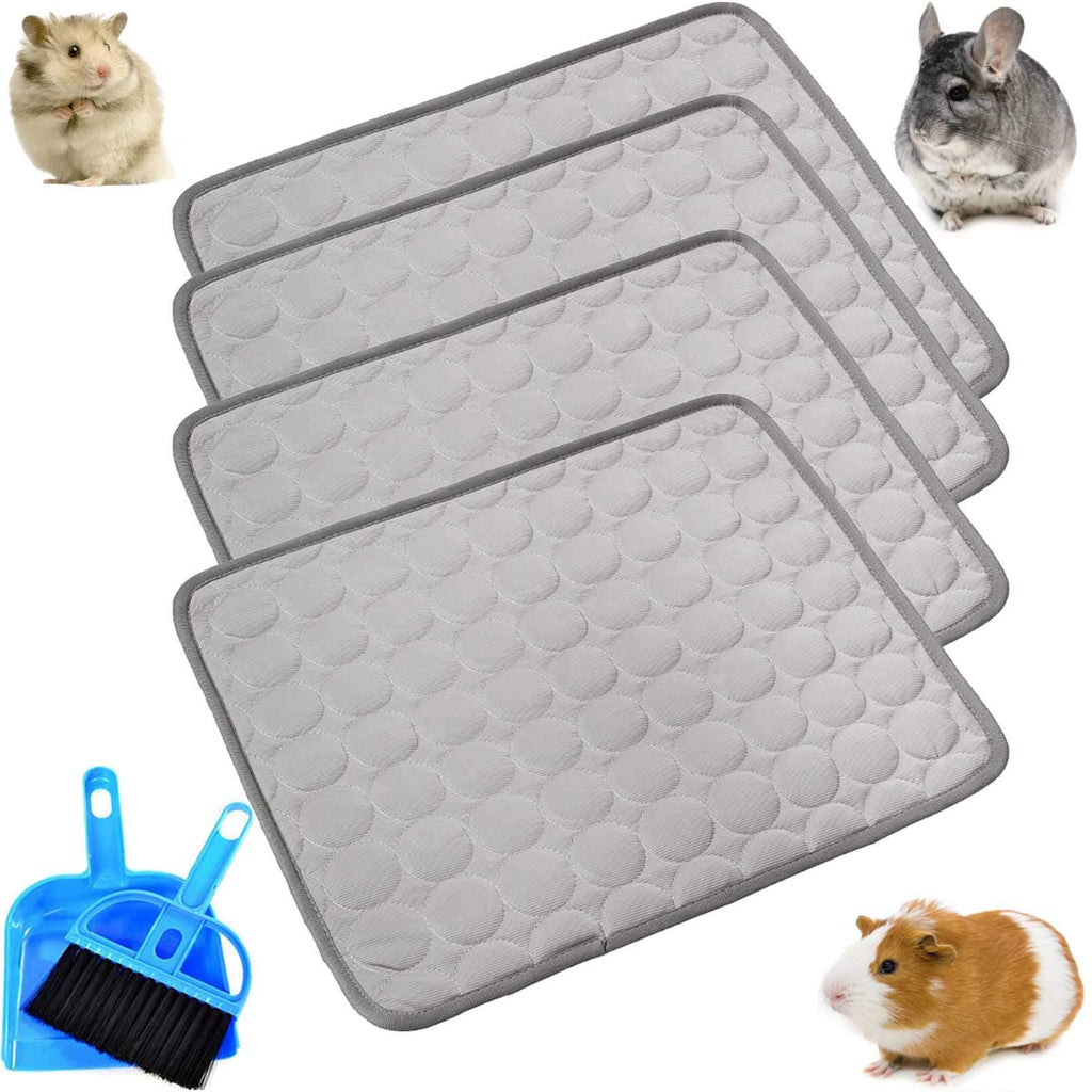 kathson Guinea Pig Cage Liner Hamster Pee Pad Breathable Small Animal Bedding Super Absorbent Pet Mat Waterproof Blanket Folding Sleep Cushion for Chinchilla Small Animals - PawsPlanet Australia