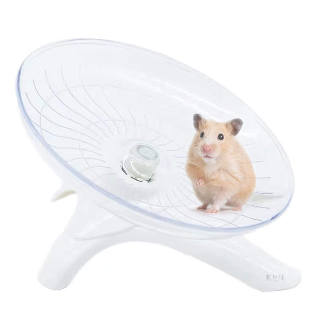ACEDIVA Hamster Flying Saucer Silent Running Exercise Wheel for Hamsters, Gerbils, Mice,Hedgehog and Other Small Pets Silent Running Wheel Hamster Wheel - PawsPlanet Australia