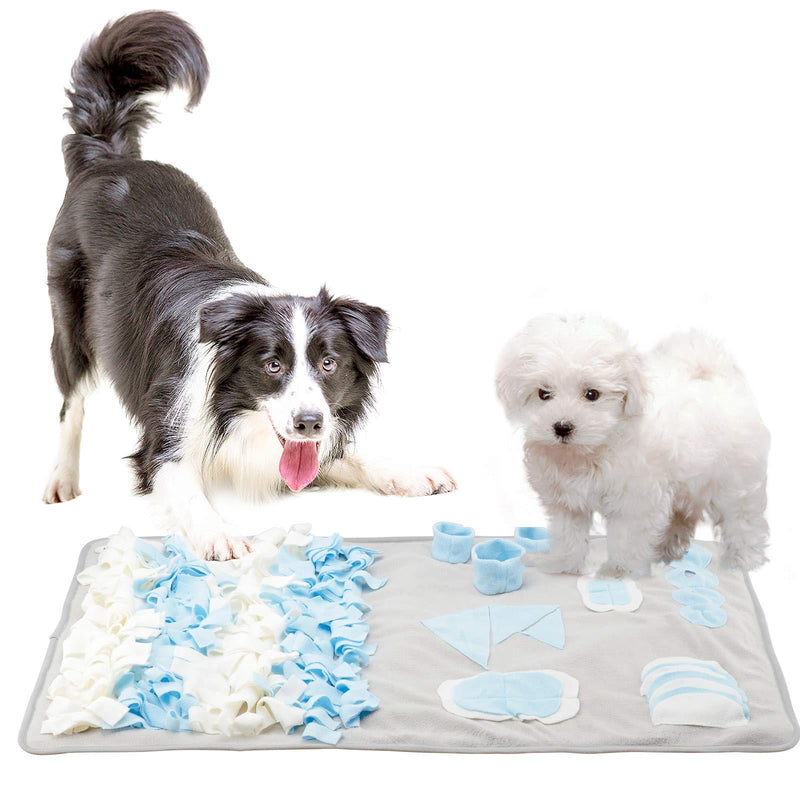 Snuffle Mat for Large Dogs- Wooly Feeding Mat for Dogs Cats, Encourages Natural Foraging Skills for Small Large Pets Slow Feeder Puzzle Toy, Machine Washable, Great for Stress Release, for Any Breed - PawsPlanet Australia