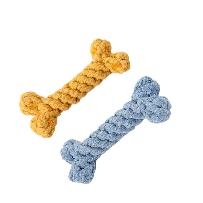 Dog Rope Toys for Aggressive Chewers，Dog Rope Toys Dog Grinding Teeth 2 Pack Interactive Heavy Duty Dog Toys for Medium Large Dogs - PawsPlanet Australia