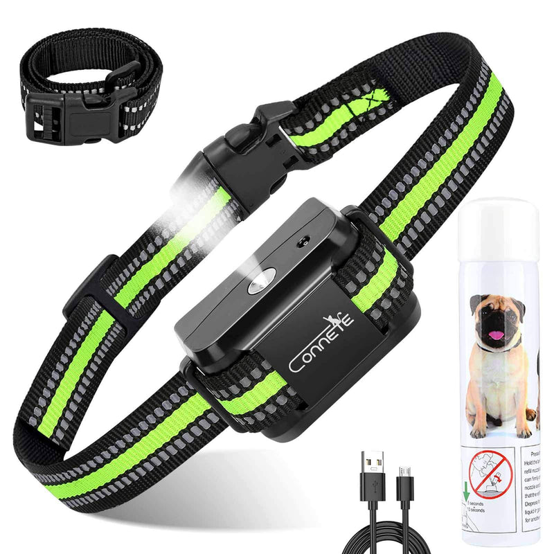 Auto Citronella Bark Collar for Dogs, [1Citronella Spray] Waterproof Spray Dog Training Collar, No Shock Humane Citronella Dog Barking Collars, Safer Rechargeable Anti Barking Control Collar Black - PawsPlanet Australia