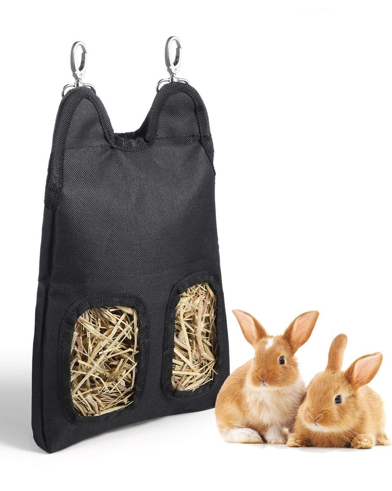 Woiworco Hay Bag Hanging Feeder Sack for Rabbit Guinea Pig, Pet Supplies Feeder Storage Bag, Cage Accessories, Durable 600D Oxford Fabric - PawsPlanet Australia