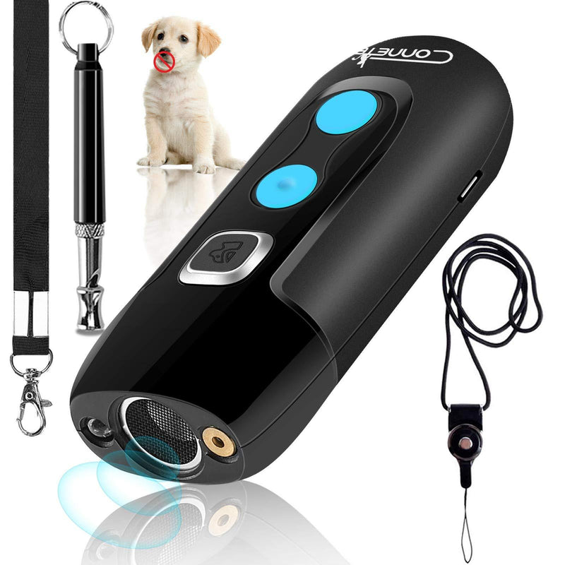 Ultrasonic Dog Barking Deterrent Devices, Rechargeable Bark Control Device, Safe Dog Sonic Repellents & Dog Whistle, Anti Dog Behavior Training Control Devices Blue - PawsPlanet Australia