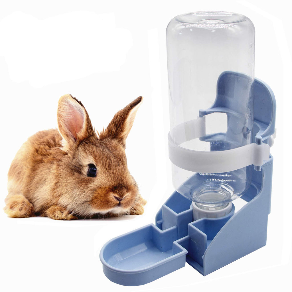 PETWAKEY-ST Rabbit Water Bottle，Hanging Small Animals Water Dispenser Bunny Cage Water Feeder (No Drip) for Ferret Guinea Pig Hedgehog Chinchilla - PawsPlanet Australia