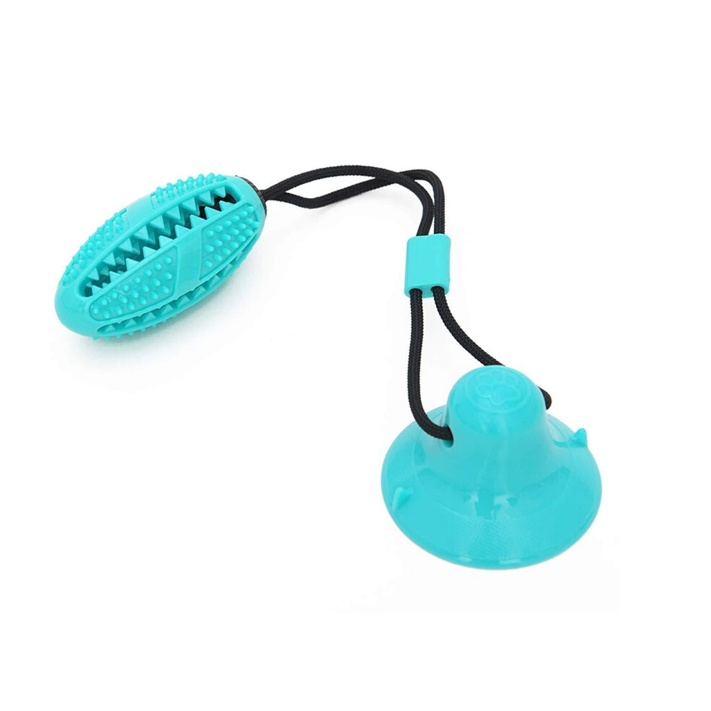 GOGO HUANG Dog Chew Toys Pet Puzzle Suction Cup Toys with Suction Cup Multifunctional Interactive Dog Toys (Blue) - PawsPlanet Australia