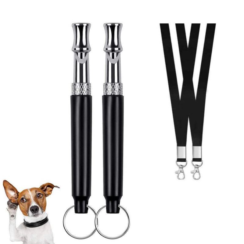 MAOUYWIEE Dog Whistle, Ultrasonic Dog Training Whistles with Adjustable Frequencies, Bark Control Devices for Dogs (2 Pack) - PawsPlanet Australia