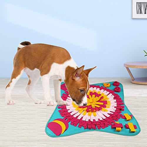 N / C Snuffle Mat for Medium Small Dogs, Dog Feeding Mat for Stress Release, Washable Sniffing Games Training Mats, Pet Activity Mat for Sniffing Training - PawsPlanet Australia