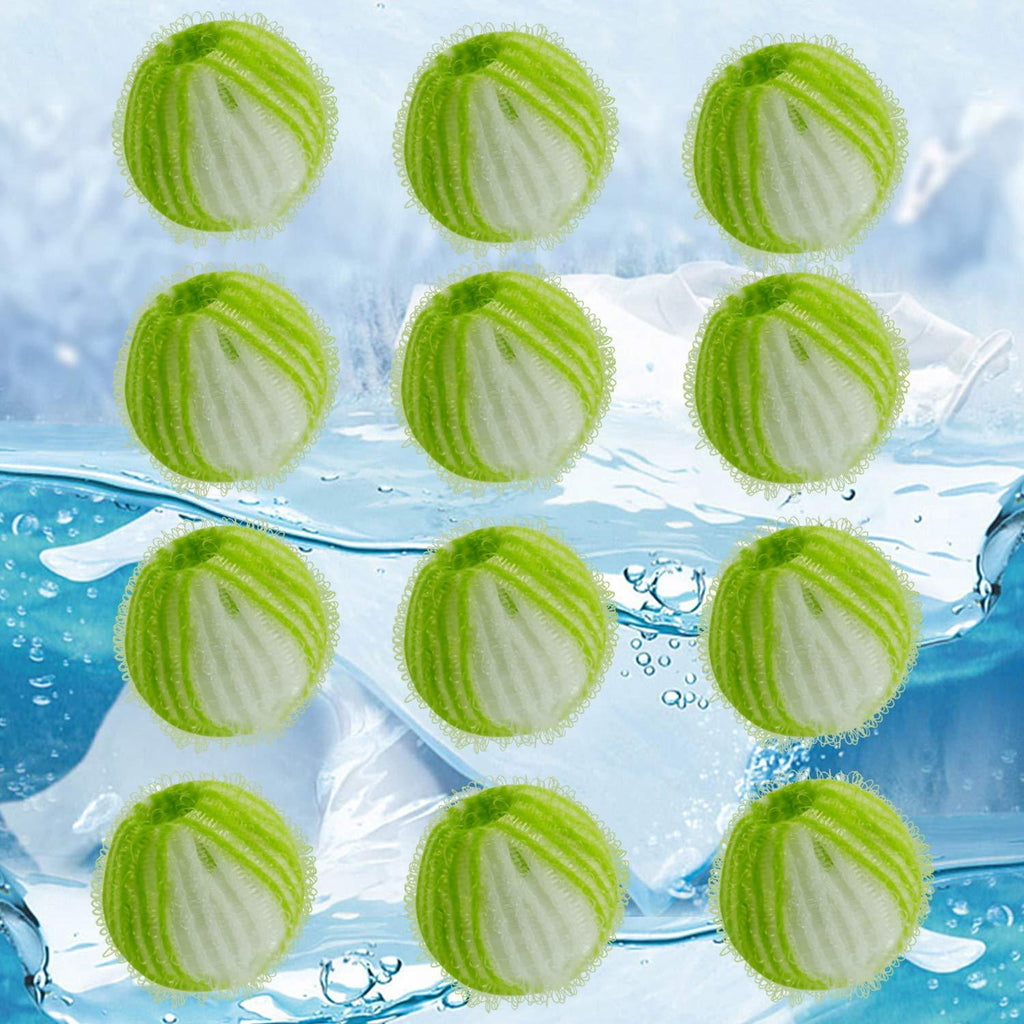 baycheers New Pet Hair Remover for Laundry-12 Pack Lint Remover Washing Balls Reusable Dryer Balls Washer from Dogs and Cats pet hair remover356 - PawsPlanet Australia