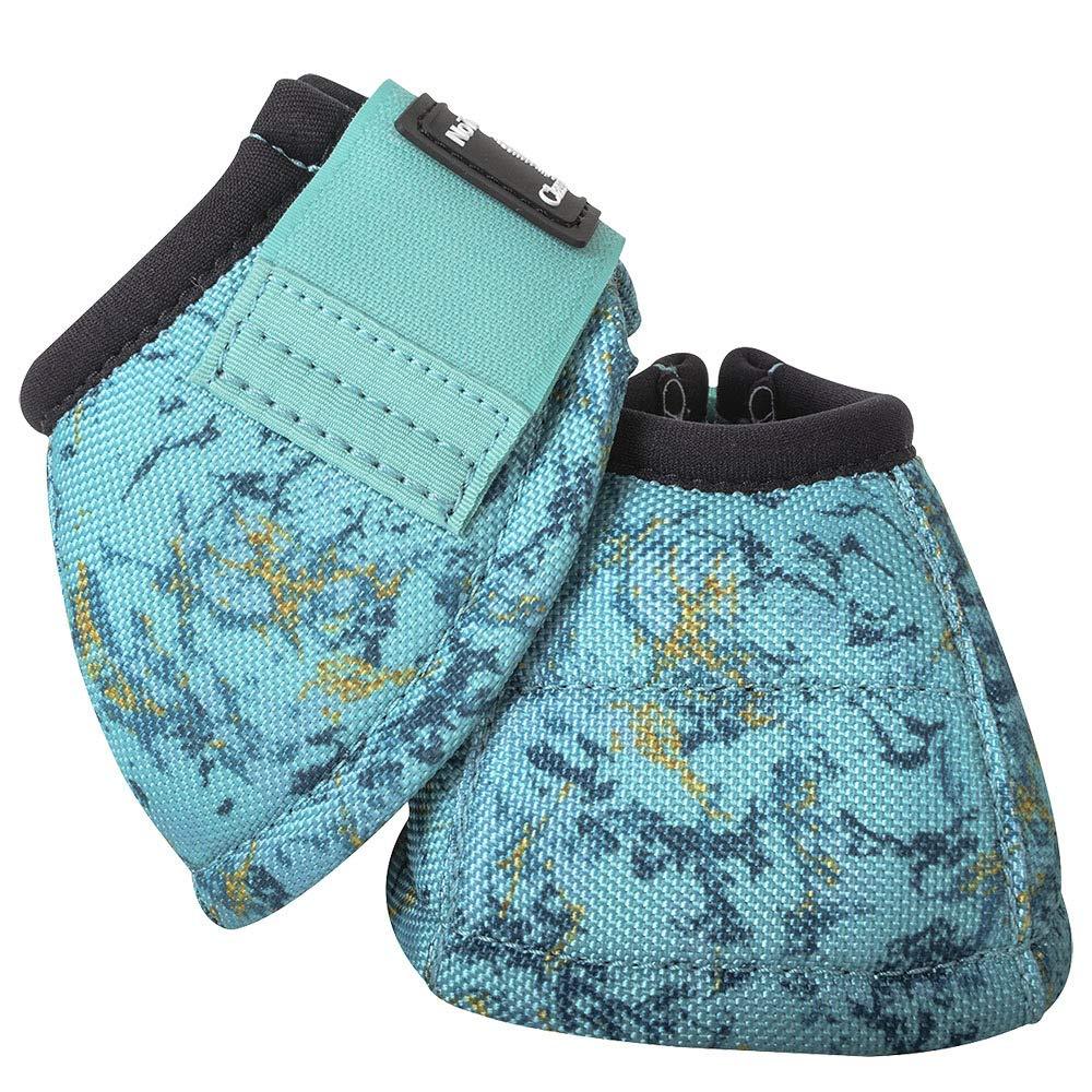 Classic Rope Company Turquoise Slab Dyno No Turn Bell Boots Turquoise Small - PawsPlanet Australia