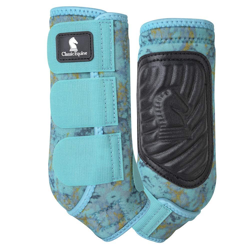 Classic Rope Company Turquoise Slab ClassicFit Front Boots 2 Pack Small - PawsPlanet Australia