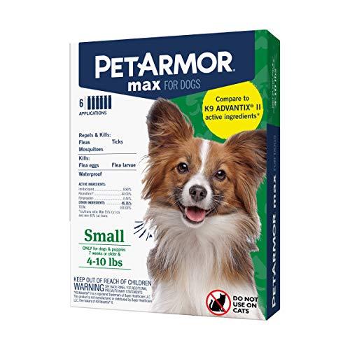 PetArmor Max Flea, Tick and Mosquito Prevention for Dogs Small - PawsPlanet Australia