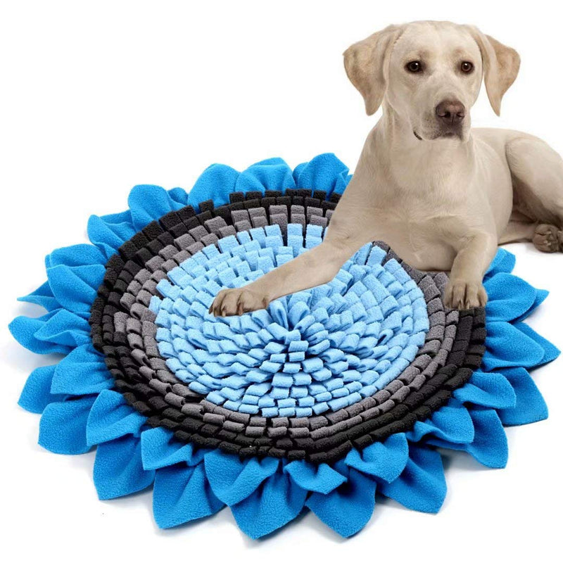 Lcybem Pet Snuffle Mat for Dogs - Dog Puzzle Toys for Dogs, Interactive Feed Games for Boredom, Cat Treat Puzzle for Indoor Cats Encourage Natural Foraging Skills, Dog Treat Dispenser Stress Relief - PawsPlanet Australia