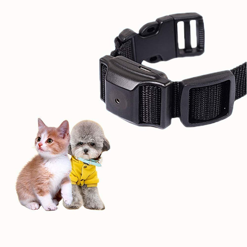 N\C No Shock Bark Control Automatic Anti Bark Small Dog Cat Collar No Barking Rechargeable Vibration Beeper Mode - PawsPlanet Australia