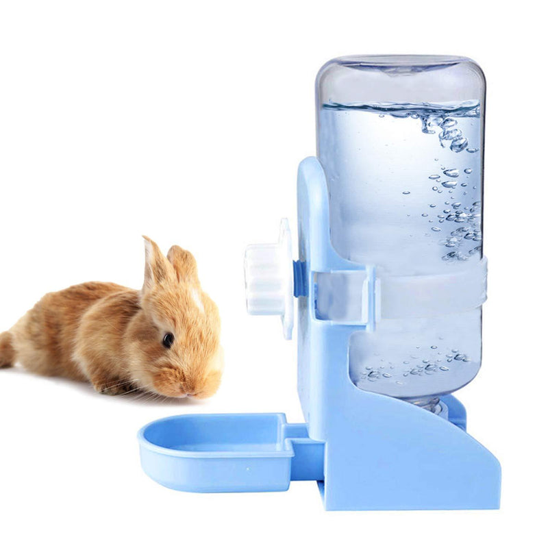 Rabbit Water Bottle, 17oz/500ml Bunny Water Dispenser with Drinking Feeder - Hanging Gravity Flow Water Bottle for Bunny Chinchilla Guinea Pig Ferret, BPA Free - PawsPlanet Australia