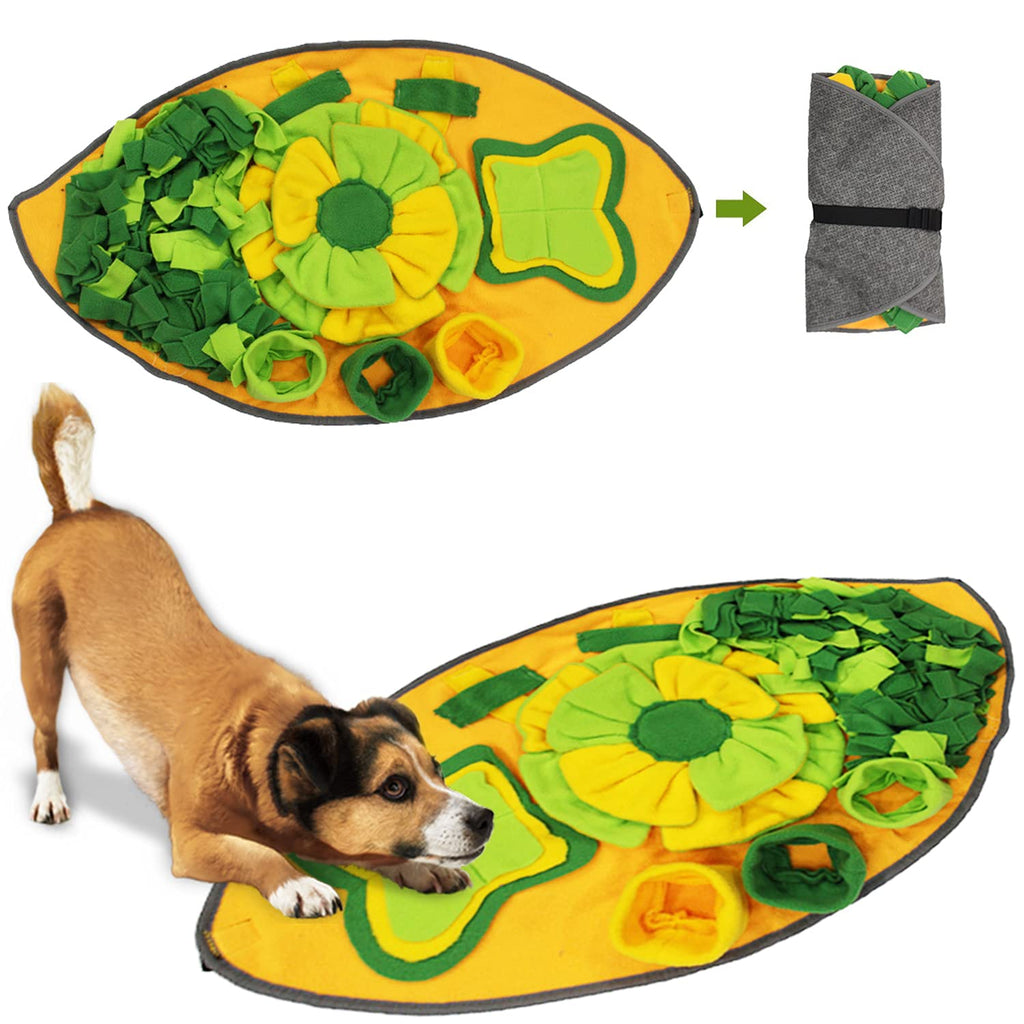 ZFIYP Snuffle Mat for Dogs, Interactive Dog Nosework Feeding Mat, Dog Puzzle Toy Enrichment Pet Foraging Mat for Training and Stress Relief - PawsPlanet Australia