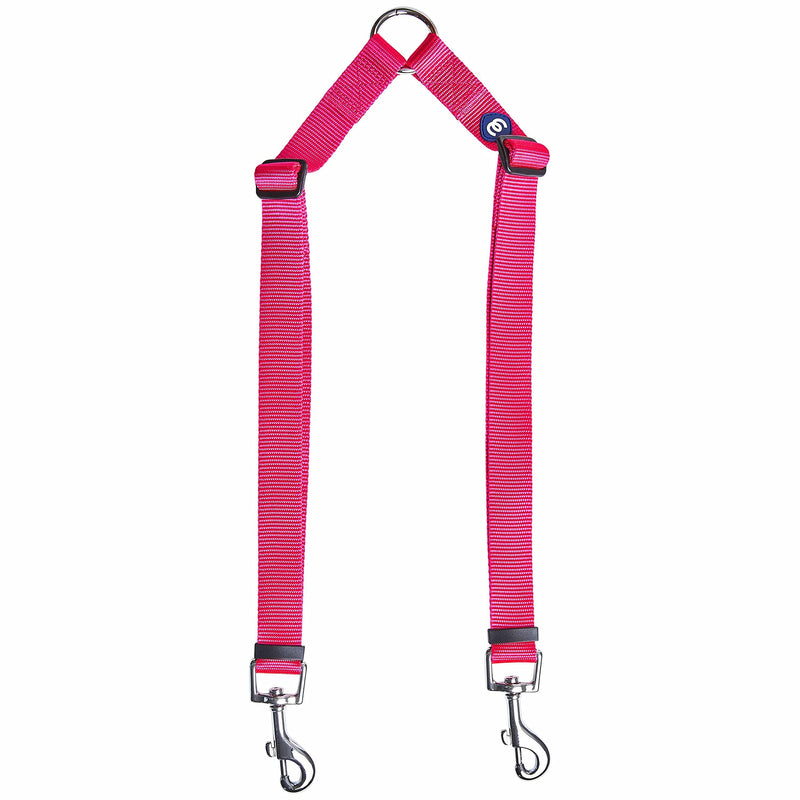 Blueberry Pet Essentials 20+ Colors Durable Classic Dog Leashes, Double Handle Leashes, Rope Leashes Coupler Double Leash - S (0-20lbs) (Pack of 1) French Pink - PawsPlanet Australia