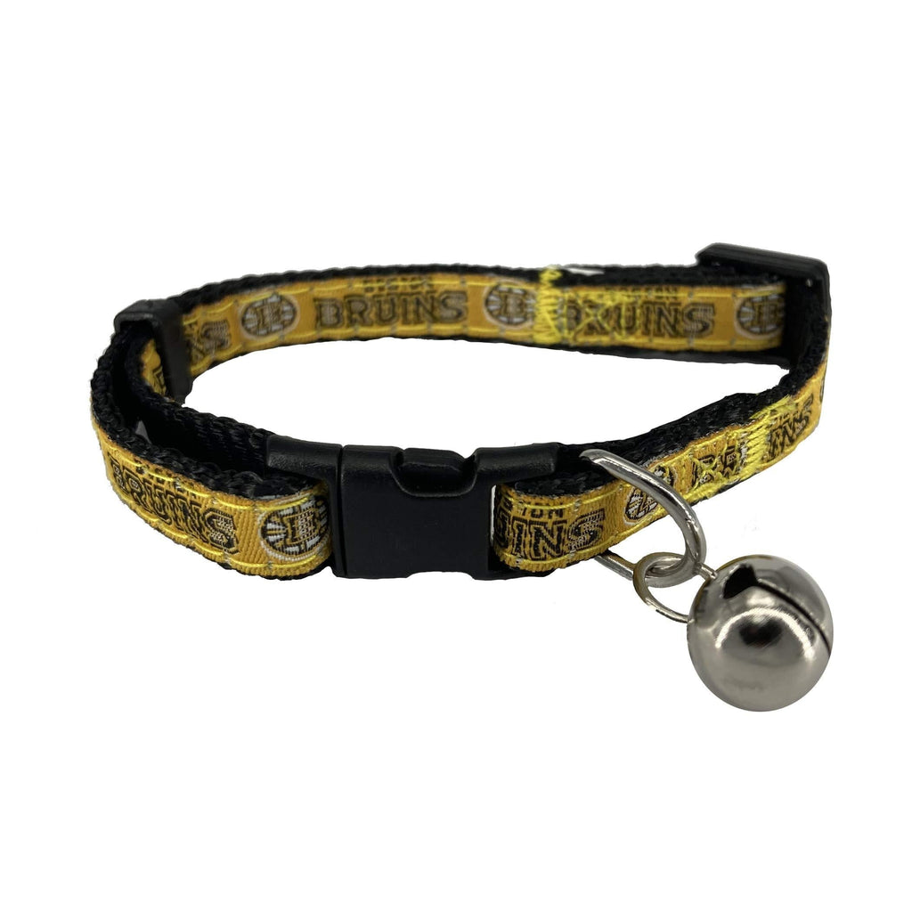 Pets First NHL Collar for Dogs & Cats, Adjustable, Cute & Stylish! The Ultimate Hockey Fan Collar! Cat Collar BOSTON BRUINS - PawsPlanet Australia