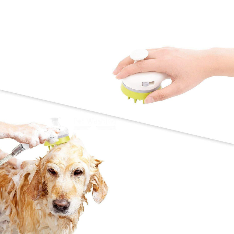 YXFZCYYGUI Pet Scrubber and Dog Shower Sprayer Attachment Set for Pet BathingPet Bath Tool Comfortable Massager Shower Tool Cleaning Bath Sprayers Dog Brush Pet Purifier Hose Adapters - PawsPlanet Australia