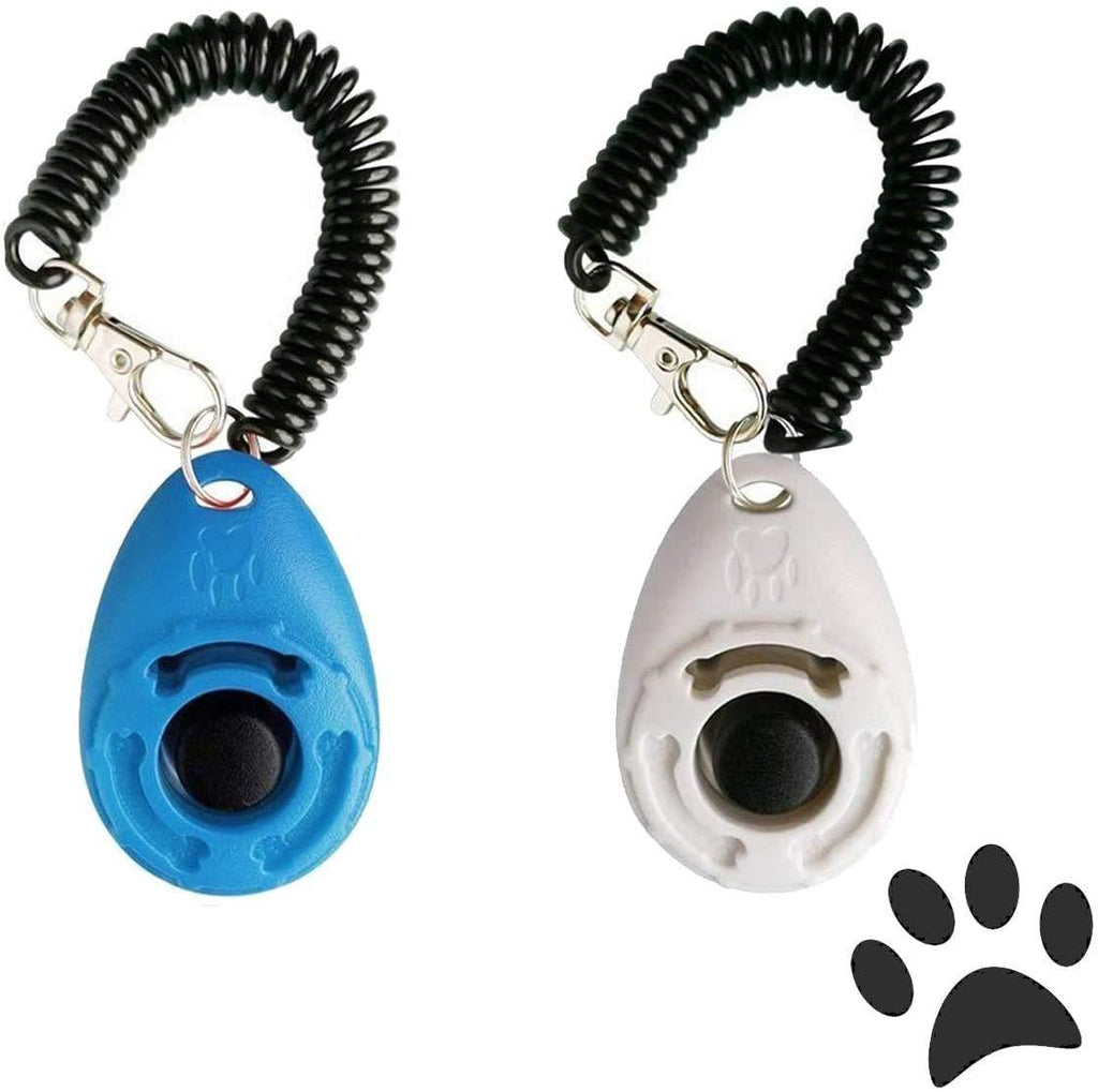 Kerrogee Dog Training Clicker with Strap, Fit for Training Handshake, Feeding, Fixed Excretion, Let Your Dog Understand You Better, 2 Packs - PawsPlanet Australia