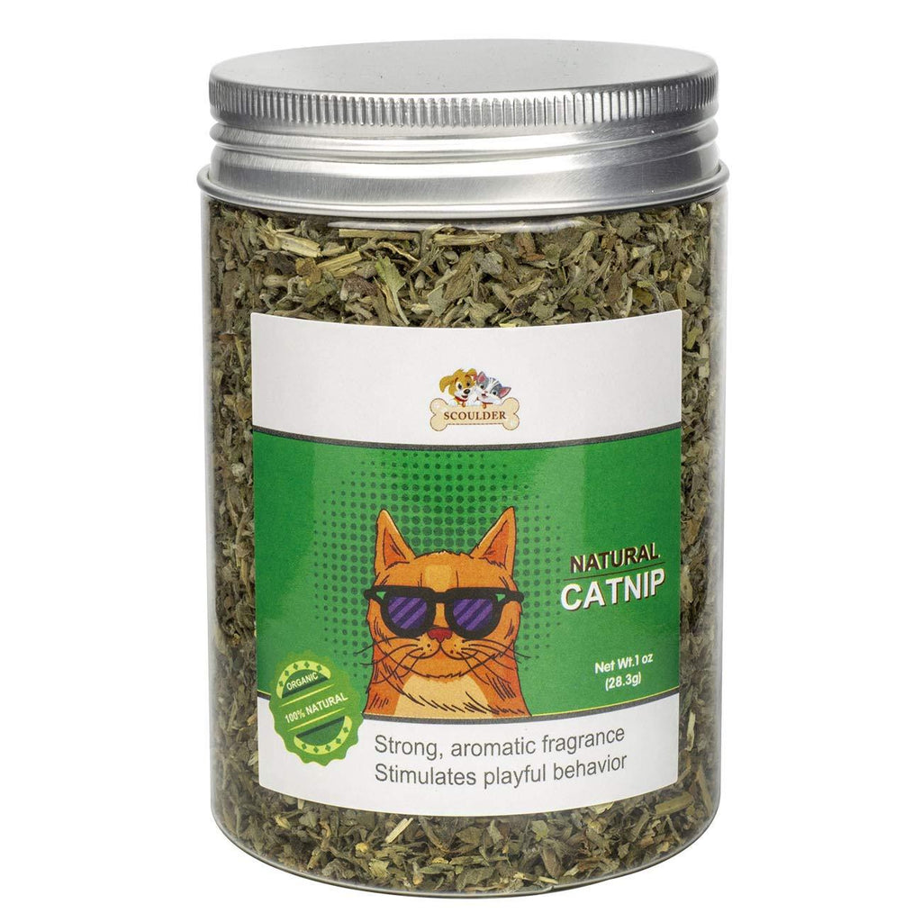 SCOULDER Premium Natural Catnip, Selected Fresh Catnip Leaves & Bud 1OZ - PawsPlanet Australia