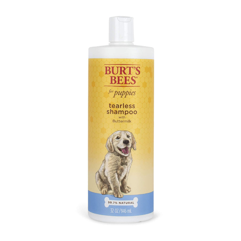 Burt's Bees for Dogs Natural Tearless Puppy Shampoo with Buttermilk | Dog and Puppy Shampoo for Gentle Fur, 32 Ounces | Cruelty Free, Sulfate & Paraben Free, pH Balanced for Dogs - Made in The USA - PawsPlanet Australia