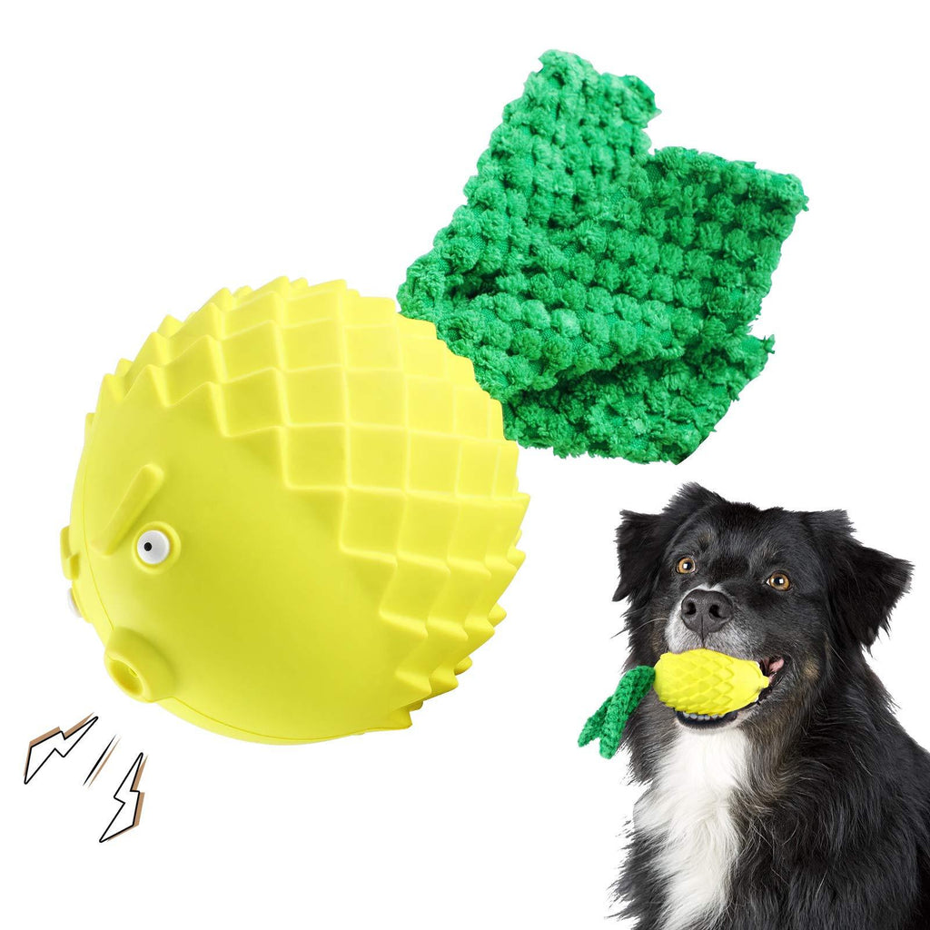 Dog Toys for Aggressive Chewers Large Medium Breed Small, Fun Dog Squeaky Toys with Flannelette and Natural Rubber, Birds Indestructible Chew Toys,Beef-Flavored Dog Toys,Training,Dog Teething Toys - PawsPlanet Australia