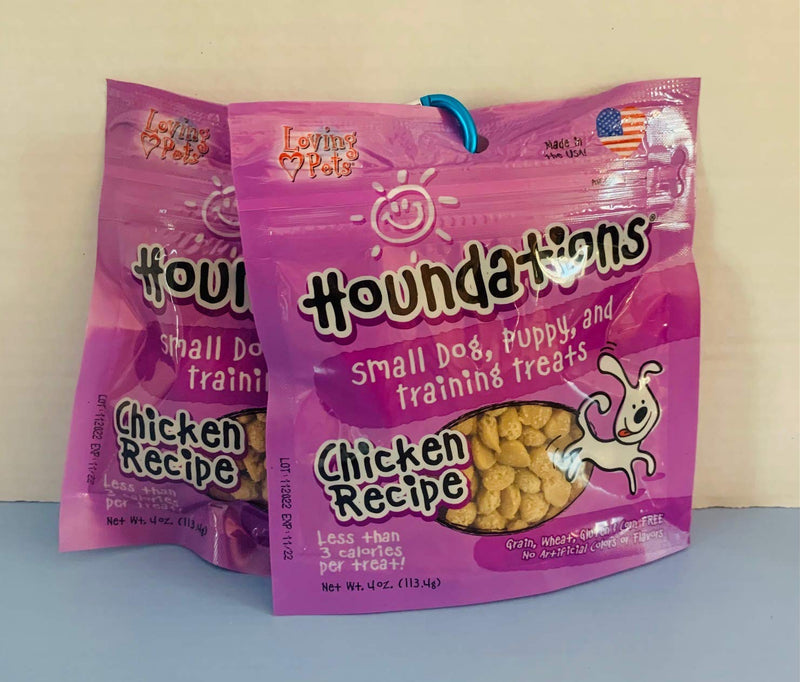 Houndations Dog Training Treats Chicken 8oz (2 x 4oz) - PawsPlanet Australia