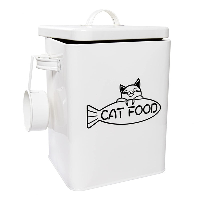 Vumdua Dog and Cat Food Storage Container, Farmhouse Pet Food Storage Containers with Lid and Dry Food Scoop, Durable Airtight Cat Food Container, Great Gift for Pet Owners - PawsPlanet Australia