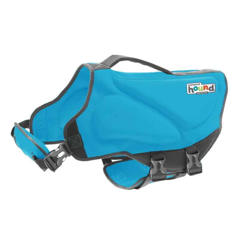Outward Hound Dog Life Jacket Dawson (Warmth) X-Small (Pack of 1) Blue - PawsPlanet Australia