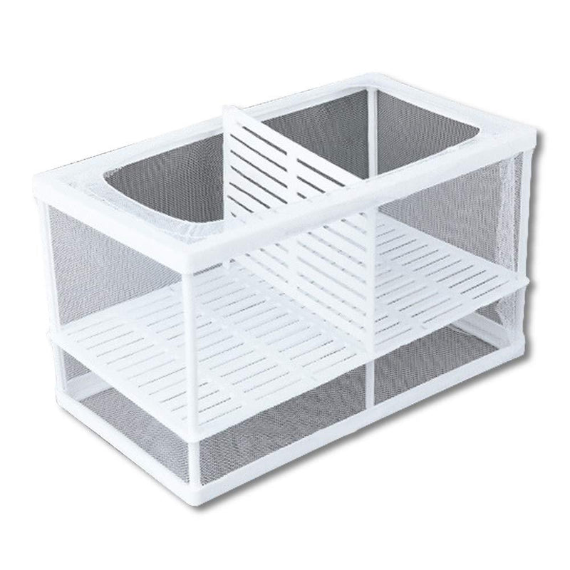Aquarium Fish Breeder Box Hatching Incubator Isolation Box 3 Rooms Fish Breeding Box with Sucking Disc Fish Hatchery Equipment for Fish Tank Baby Fishes Shrimps Guppy Fishes Clownfishes A Large Size - PawsPlanet Australia