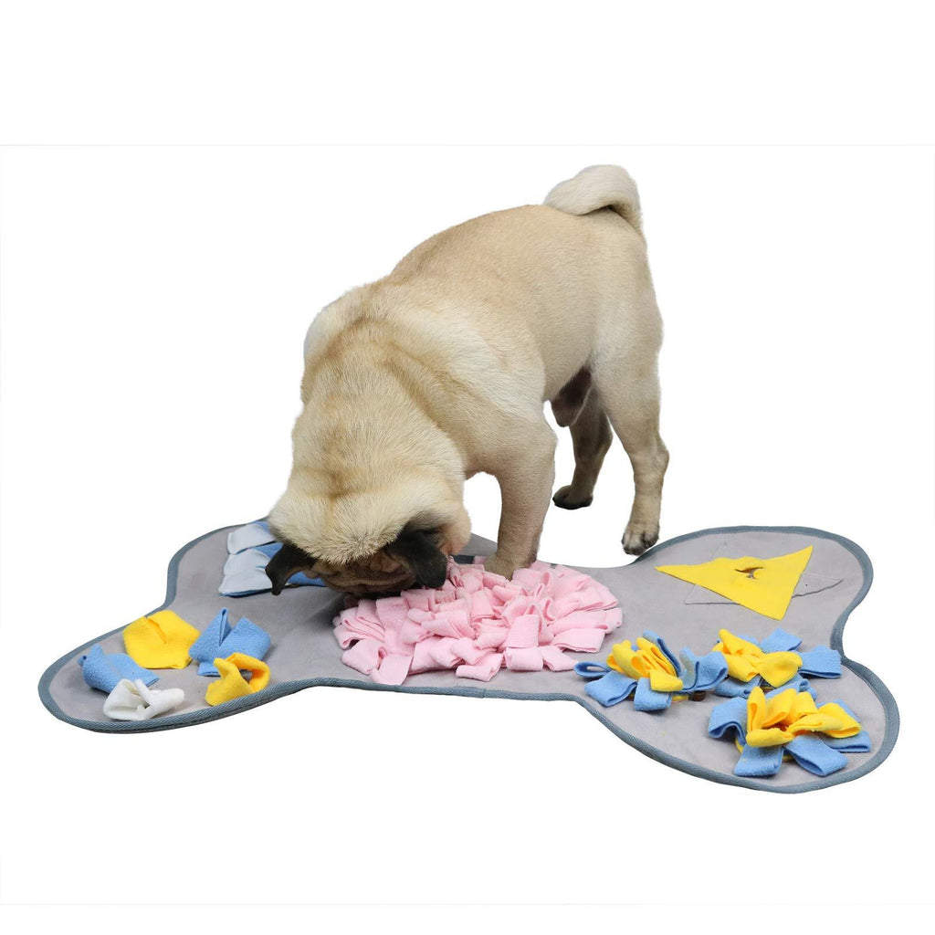 WZ PET Snuffle Mat for Dogs,Nosework Feeding Mat Machine Washable,Dog Snuffle Mat Foraging Activity Mat for Stress and Anxiety Relief - PawsPlanet Australia