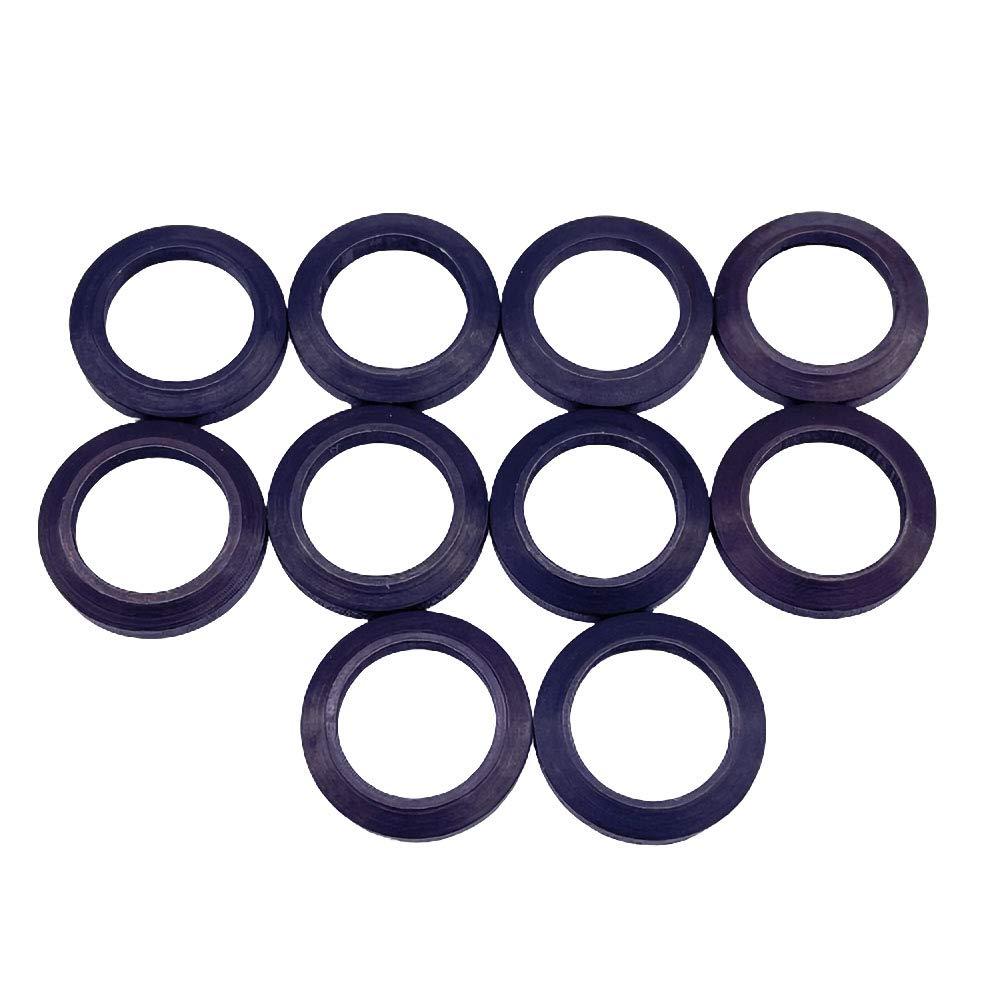 WKOOA Crush Washers 1/2 x 28 | 5/8 x 24 for Muzzle Device Alignment Pack of 10 (1/2x28) 1/2x28 - PawsPlanet Australia