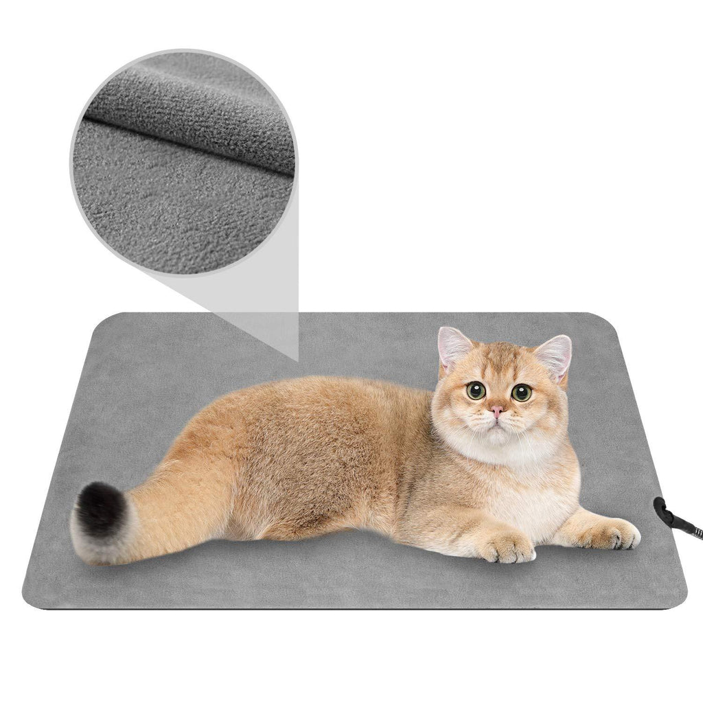 Pet Heating Pad for Dogs and Cats Indoor Warming Mat Electric Heating Pad 18''x14'' - PawsPlanet Australia