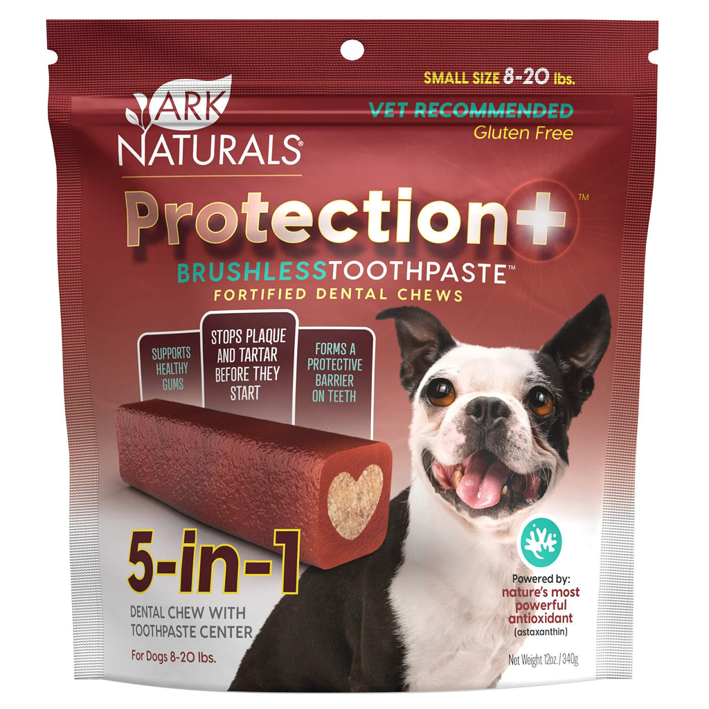 Ark Naturals Protection+ Brushless Toothpaste Dental Chews for Small Breeds - PawsPlanet Australia