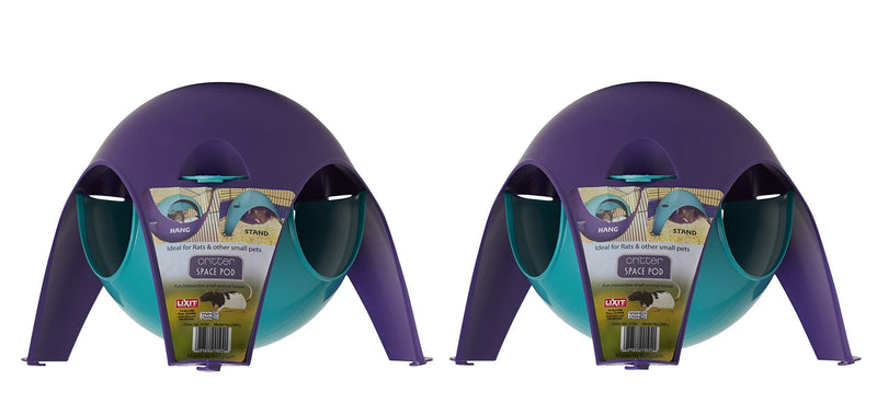 Lixit Critter Space Pod, Perfect for Small Animals Large Pack of 2 - PawsPlanet Australia