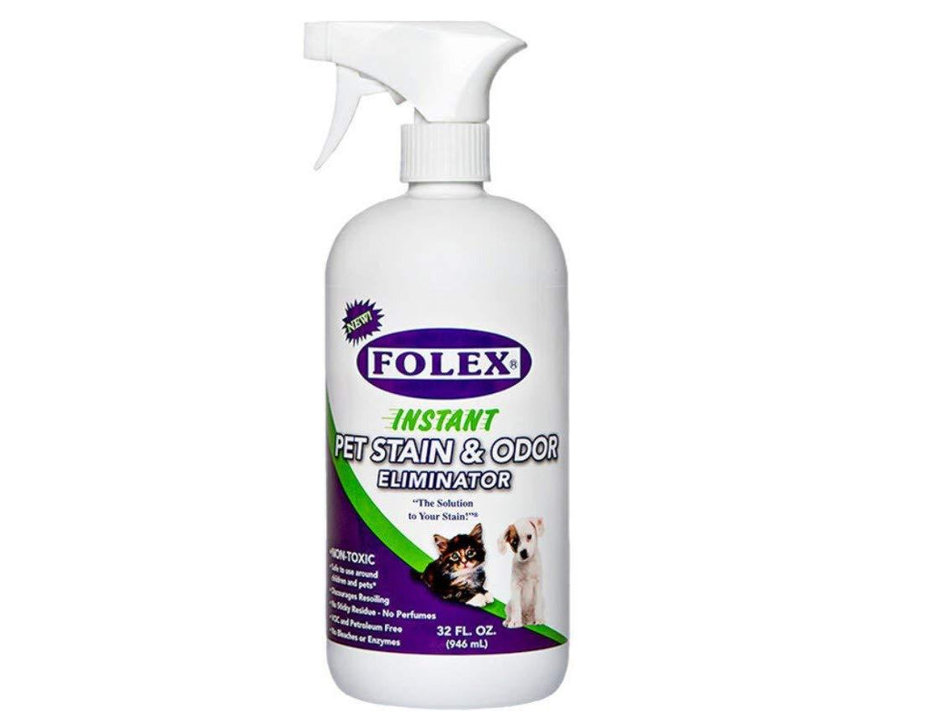 Folex Instant Pet Stain & Odor Eliminator, 32oz 32 Fl Oz (Pack of 1) - PawsPlanet Australia