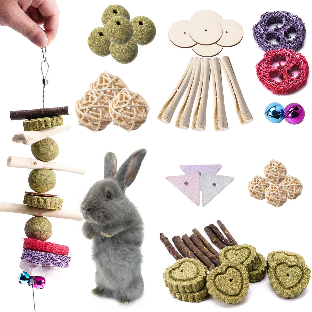 X-pet DIY Bunny chew Toys, chew Treats, Make Unique chew Toys for Small Animals, Suitable for Bunny, Chinchillas, Guinea Pigs, Hamsters, chew&Play - PawsPlanet Australia