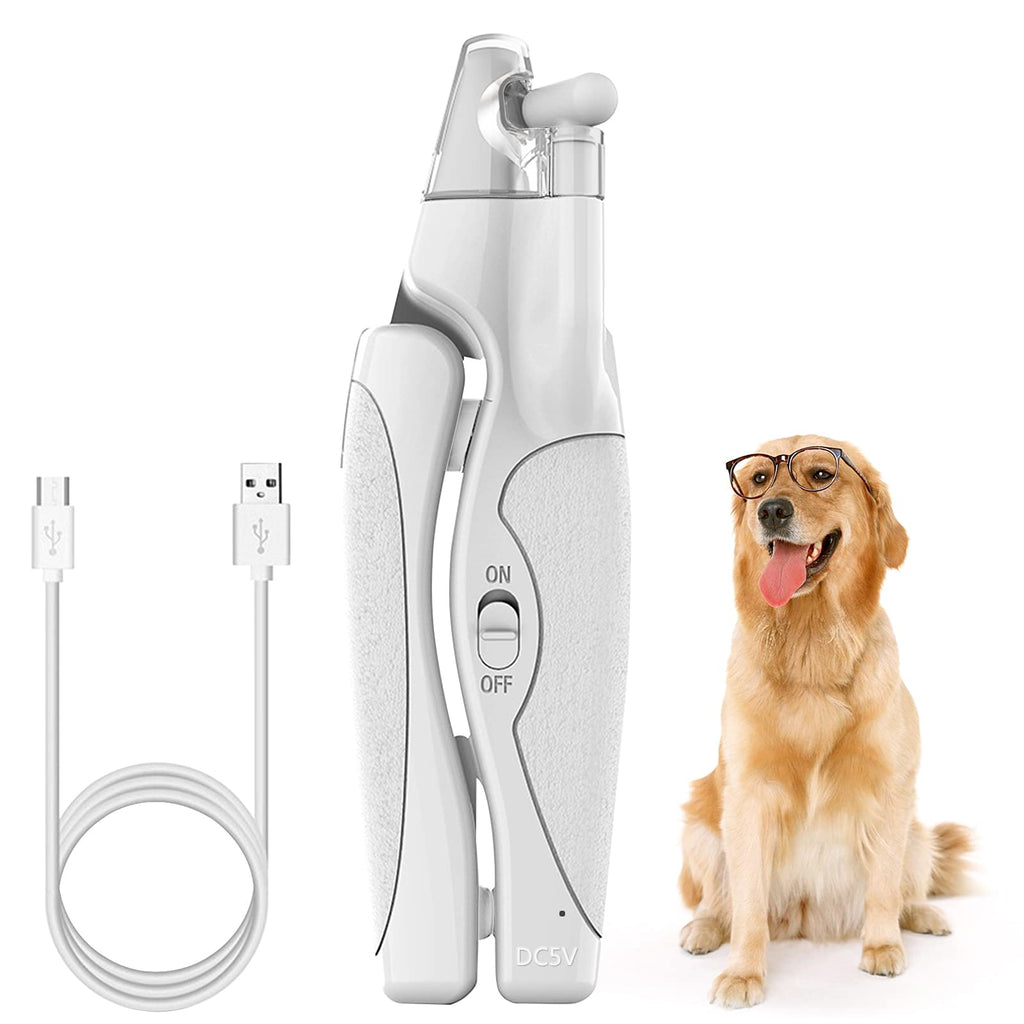 JIEOU Cats Dogs Nail Clipper with LED Light & Nail File, Pets Dog Nail Trimmers for Small Medium Large, Professional Pet Nail Clippers for Cats (2021 Newest) - PawsPlanet Australia