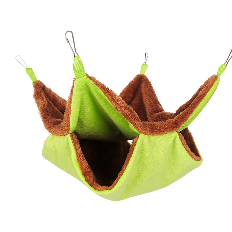 Pet Cage Hammock,Bunkbed Hanging Hammock,Warm Hammock for Small Animal Hideout for Sugar Glider Ferret Squirrel Guinea Pig - PawsPlanet Australia