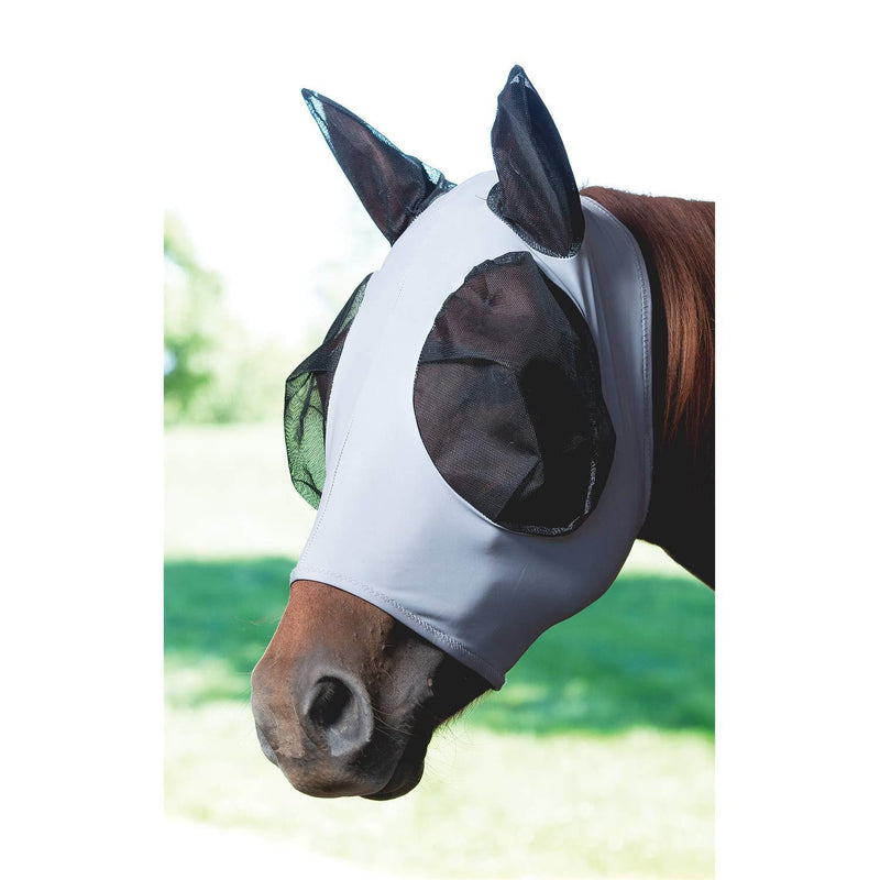 Weaver Leather Lycra Fly Mask for Horses Small Gray - PawsPlanet Australia