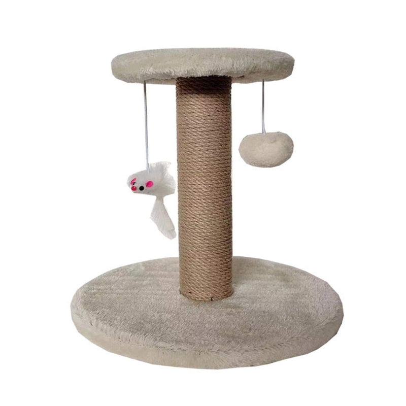 LKEREJOL Cat Tree Tower, Cat Climbing Frame Furniture Scratching Post for Kitty Climber House Cat Play Tower Activity Centre for Playing Relax and Sleep beige - PawsPlanet Australia
