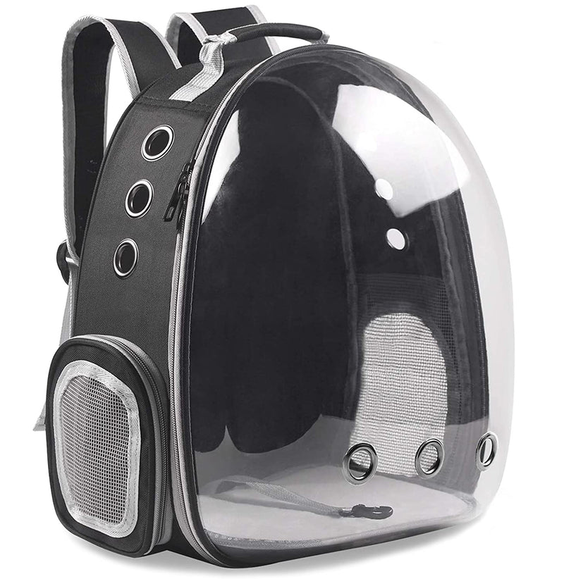BEIKOTT Cat Backpack, Dog Backpack Carriers Bag, Pet Bubble Backpack for Small Cats Puppies Dogs Bunny, Ventilate Transparent Capsule Backpack for Travel, Hiking and Outdoor Use BK-600D - PawsPlanet Australia