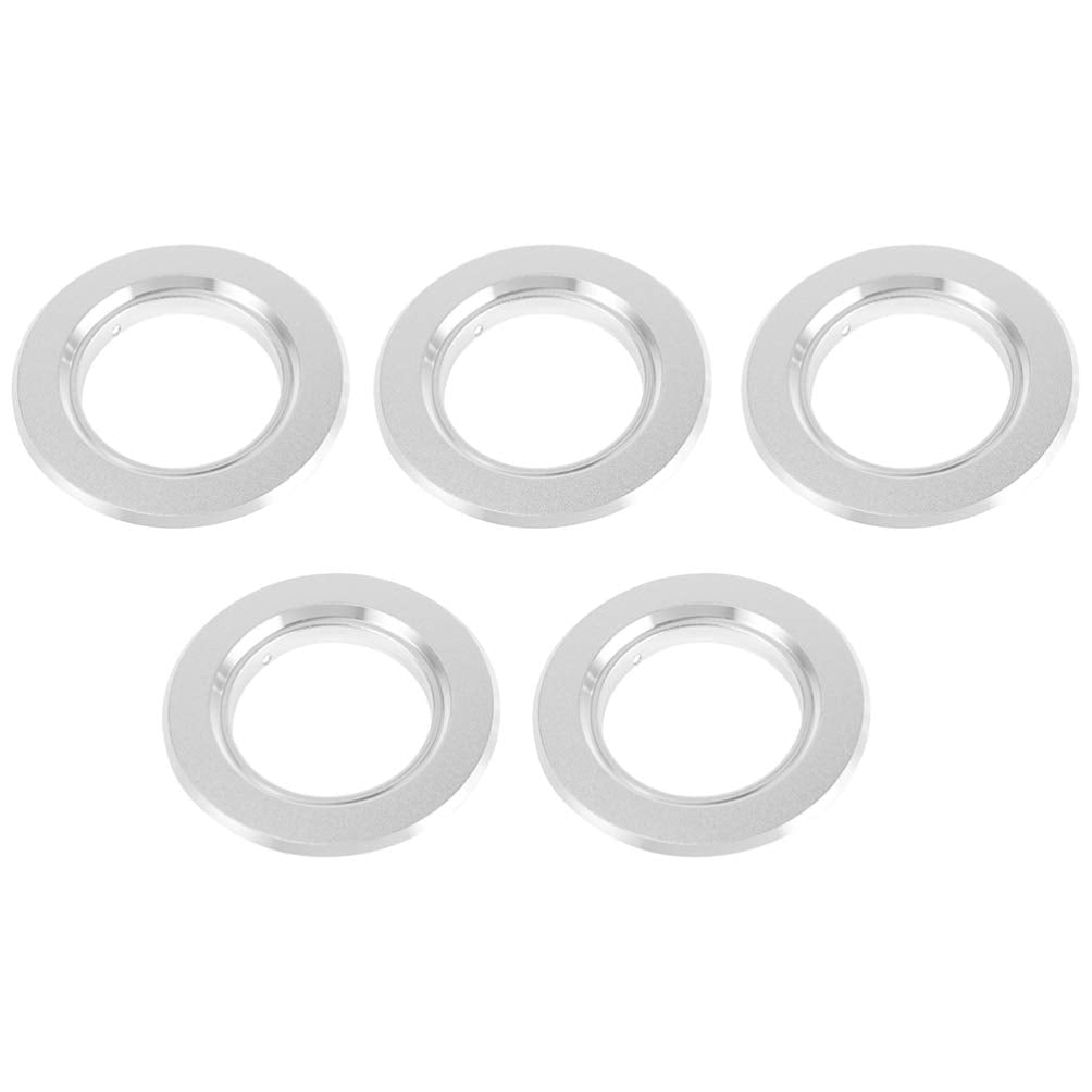 POPETPOP 5pcs Bird House Predator Guards Stainless Steel Anti- bite Rings for Birds Breeding Box Birds Nest Accessory Silver 8. 5x8. 5cm 8.5x8.5cm - PawsPlanet Australia