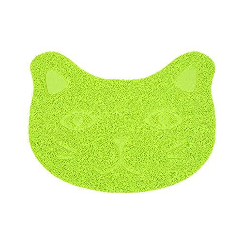 Cat Litter Mat, Cat Litter Pad, Traps Litter from Box and Cats, Waterproof Cat Litter Mat Pad, Scatter Control, Trapping Mat, Litter Mat Green - PawsPlanet Australia