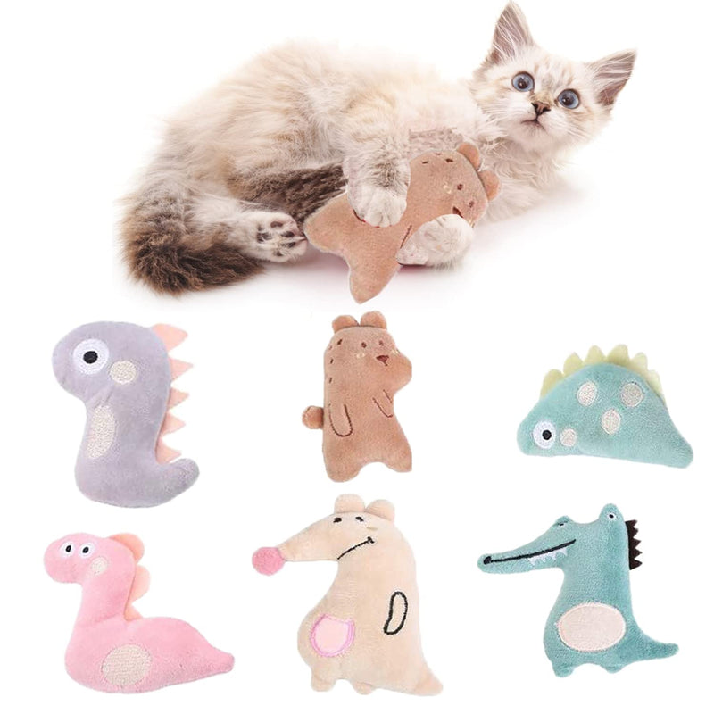 NEMER 6Pcs Catnip Filled Cat Toys,Interactive chew Toy Catnip,Catnip Toy for Cats,Cat Chew Toy,pet Accessories, Catnip, cat Toy - PawsPlanet Australia