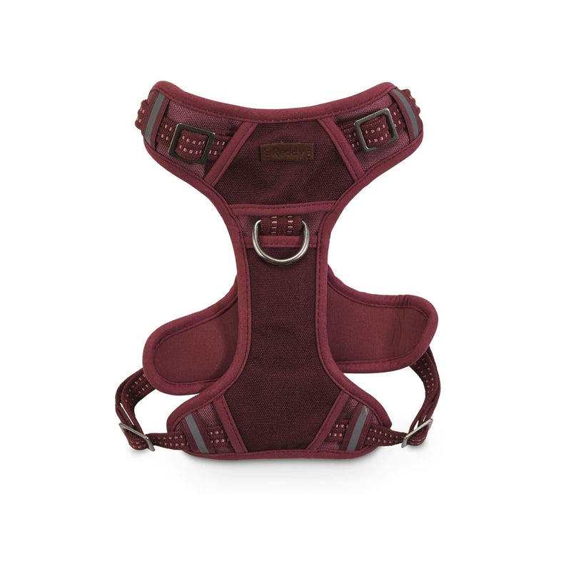 Petco Brand - Reddy Burgundy Canvas Dog Harness, Medium - PawsPlanet Australia