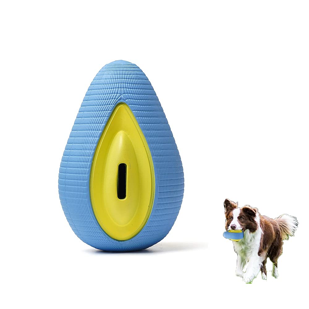 Dog Teething Chew Toys for Puppy Small Medium Dog Aggressive Chewer, Avocado Indestructible Tough Durable Resistant Dental Training Chew Toys for Corgi Poodle Border Collie Golden Retriever and Others Blue - PawsPlanet Australia