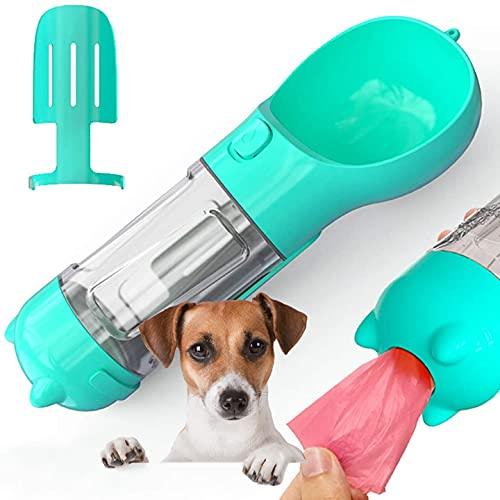 Tealuv Pet Water Bottle for Dogs & Cats, Portable Pet Water Bottle, Dog and Cat Travel Water Bottle, Dog and cat Water Dispenser, Lightweight & Convenient pet Water Bottle for Travel Blue - PawsPlanet Australia